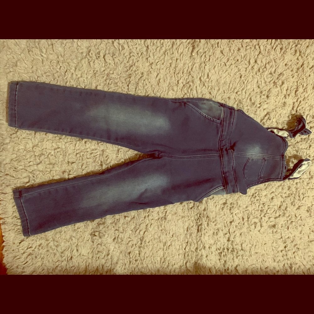 Denim pant overalls